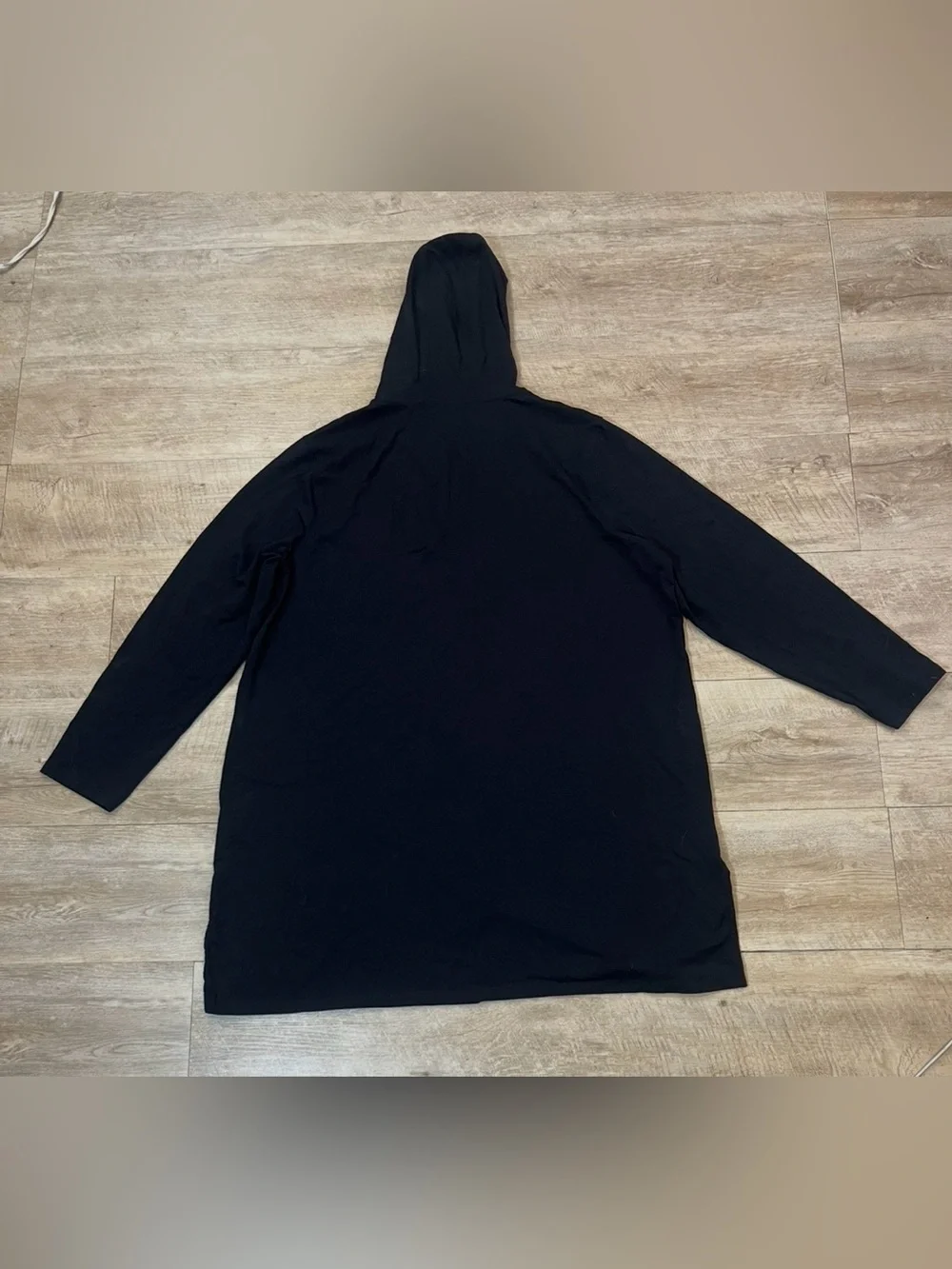 Coolibar Women’s UPF 50+ Black Long Cabana Hoodie Size XXL - Picture 11 of 11